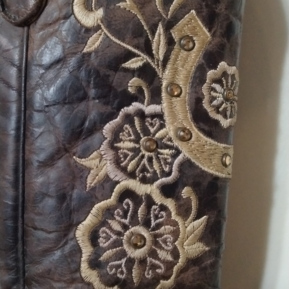 Old Gringo Women's Lucky Western Boots, Embroidered, crystals size 9.5 - Picture 5 of 16